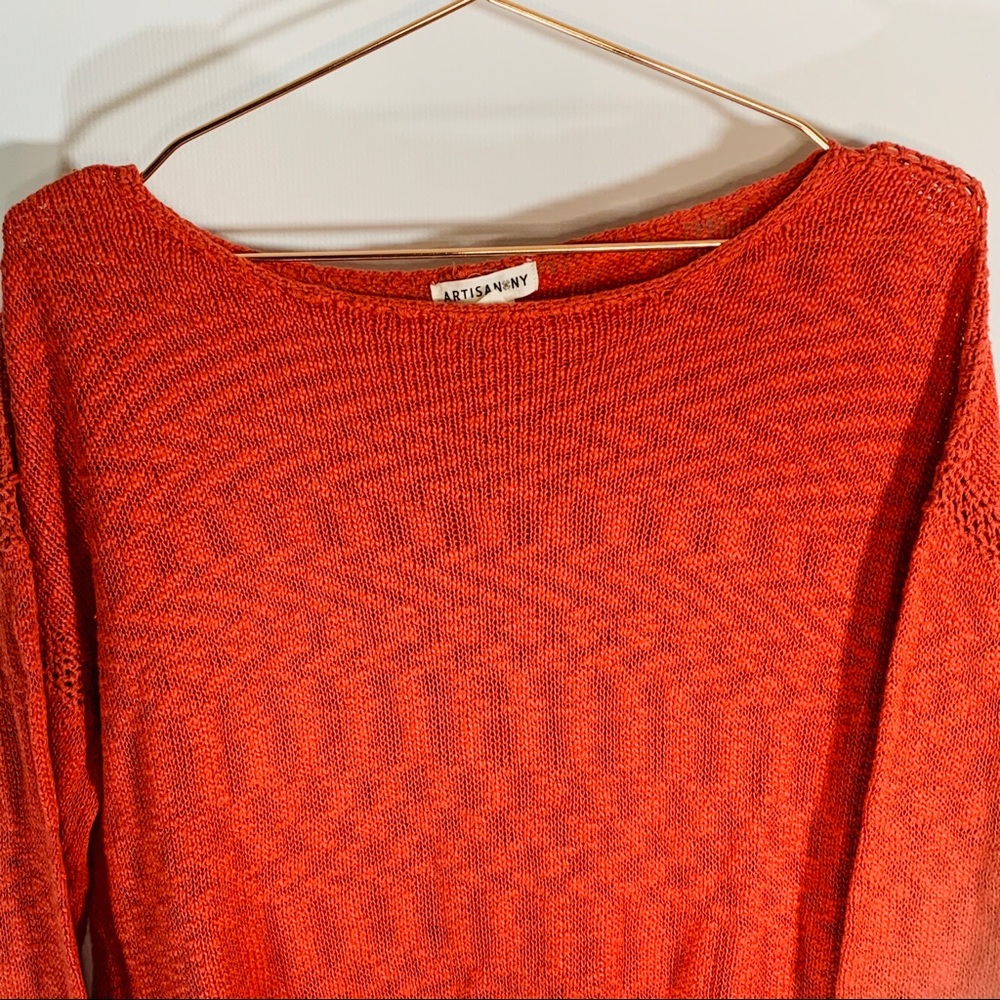 Artisan‎ NY Boat Neck Light Knit Sweater